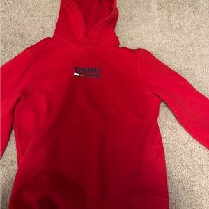 Tommy Hilfiger jeans Red Hoodie